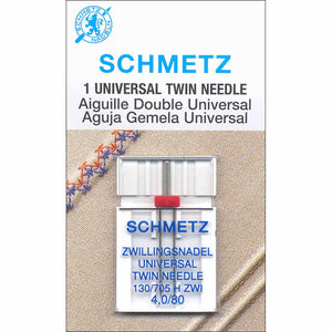 Schmetz Double Needles 80/12 - 4mm