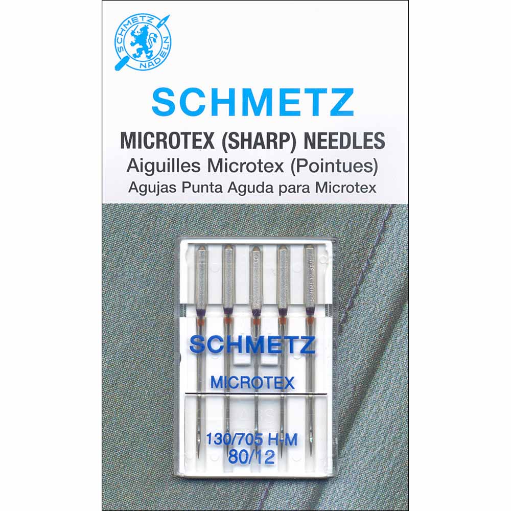 Needles Schmetz Microtex 80/12