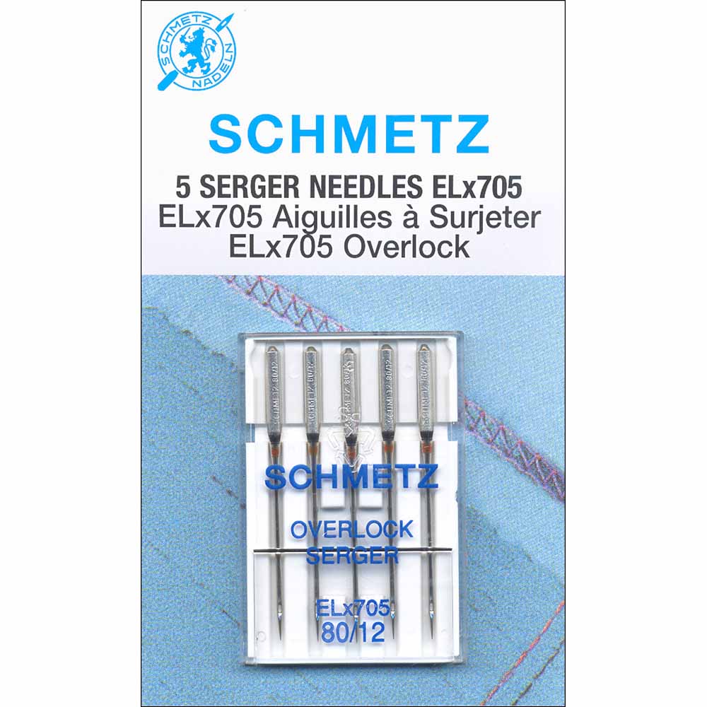 Needles Schmetz Serger Elx705 - 80/12