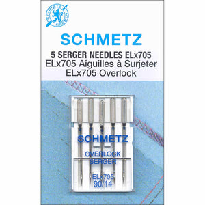 Needles Schmetz Serger Elx705 - 90/14
