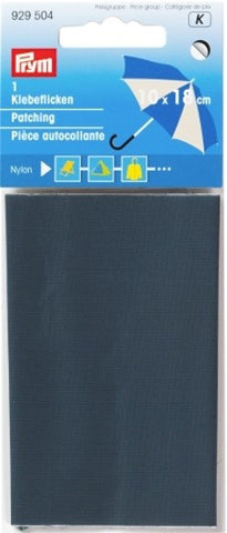 Nylon patch 10x18cm - Gray