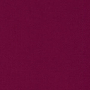 Burgundy - Kona - Plain Quilting Cotton