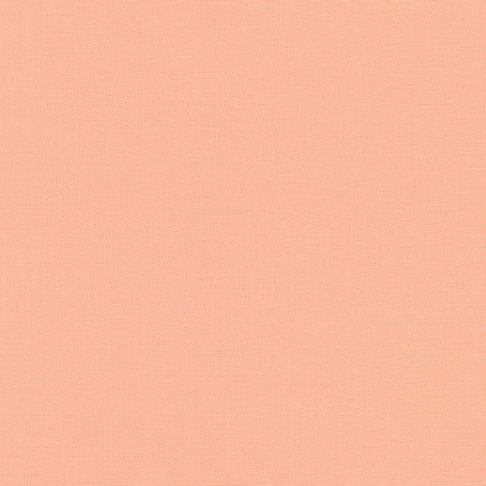 Peach - Kona - Coton à courtepointe uni