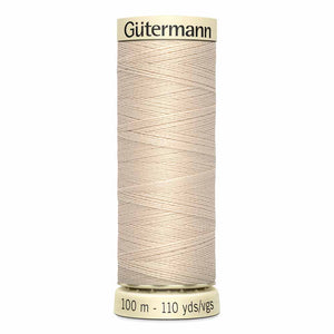 GÜTERMANN Polyester Thread 100m - #030 - Bone