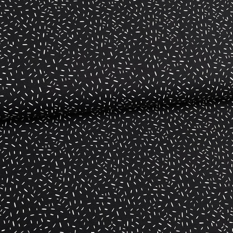 Black confetti - Printed jersey