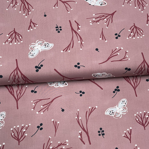 Sweet Lullaby - Birch Fabrics - Organic Printed Poplin