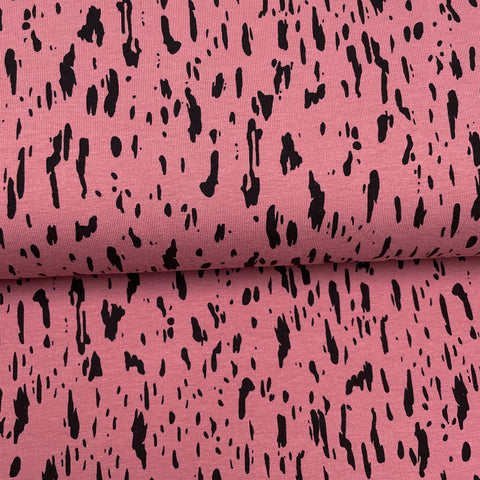 Assorted patterns pink - Jersey print