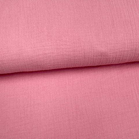 Dusty pink - Triple gauze cotton muslin