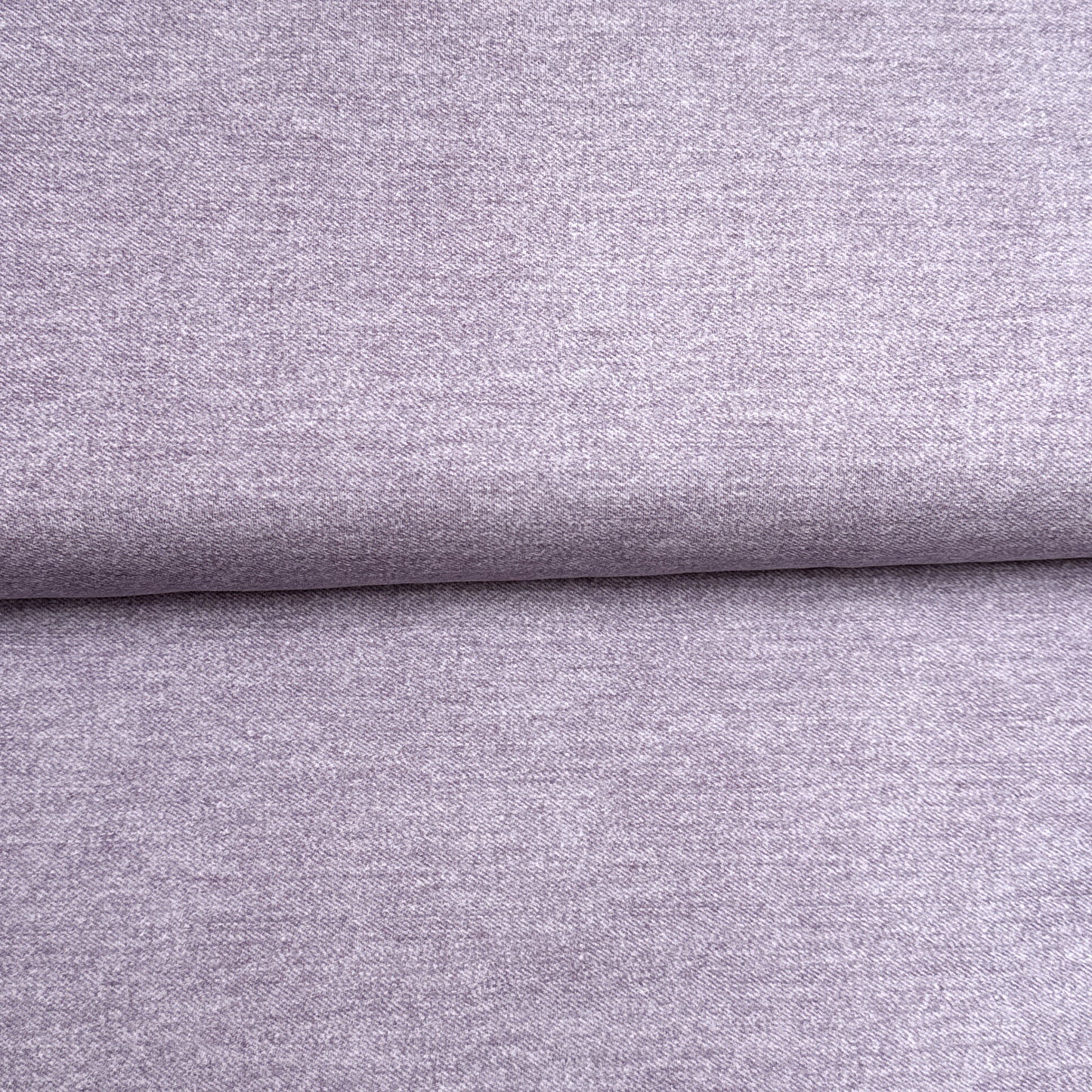 Fin de rouleau 83 cm - Style jeans lilas - Jersey imprimé