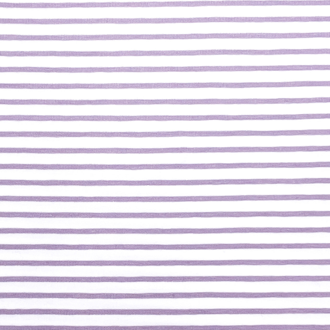 Ligné lilas et blanc 5 mm - Jersey ligné