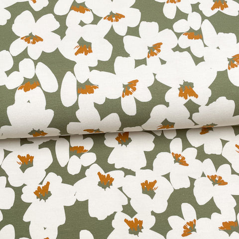 Magistrales green - Printed French Terry