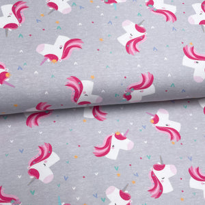Cute Unicorns - NON NON OUI - Organic Print Jersey