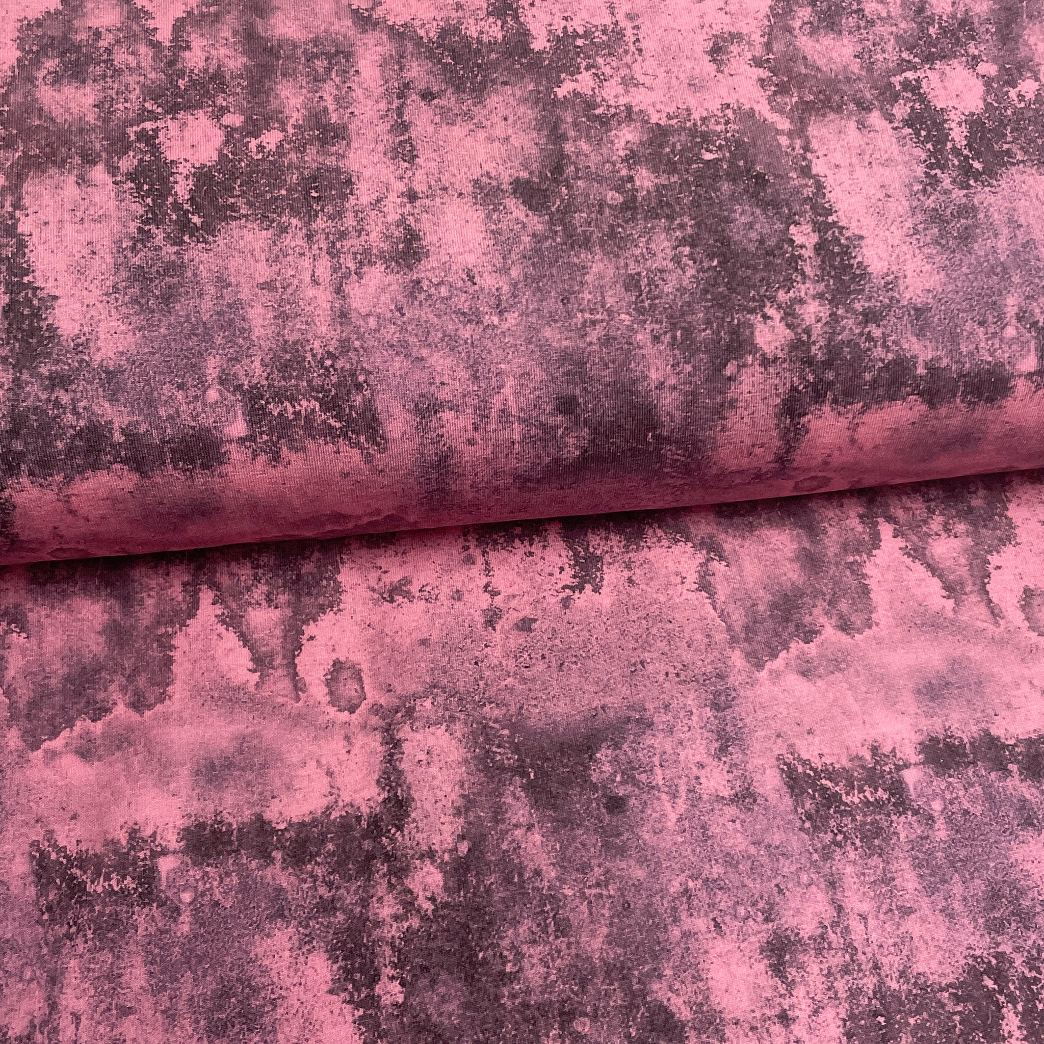 Pink Grunge - NON NON OUI - Jersey Print